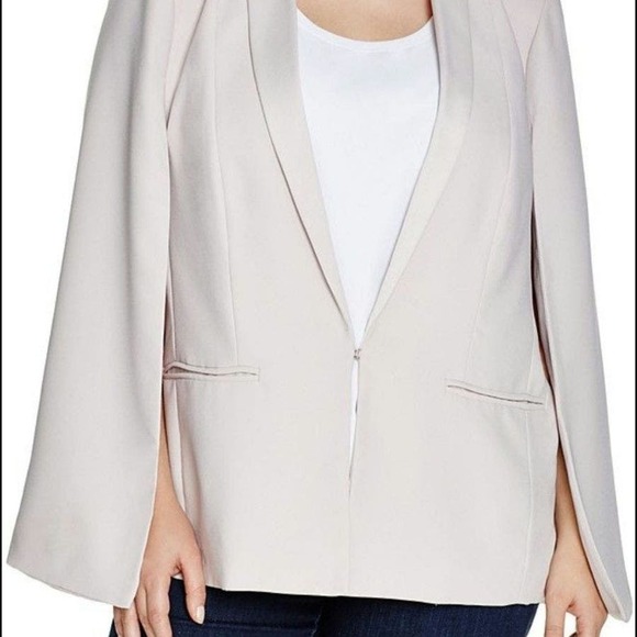 BB DAKOTA LIGHT BLUSH CAPE JACKET BLAZER - Picture 8 of 8